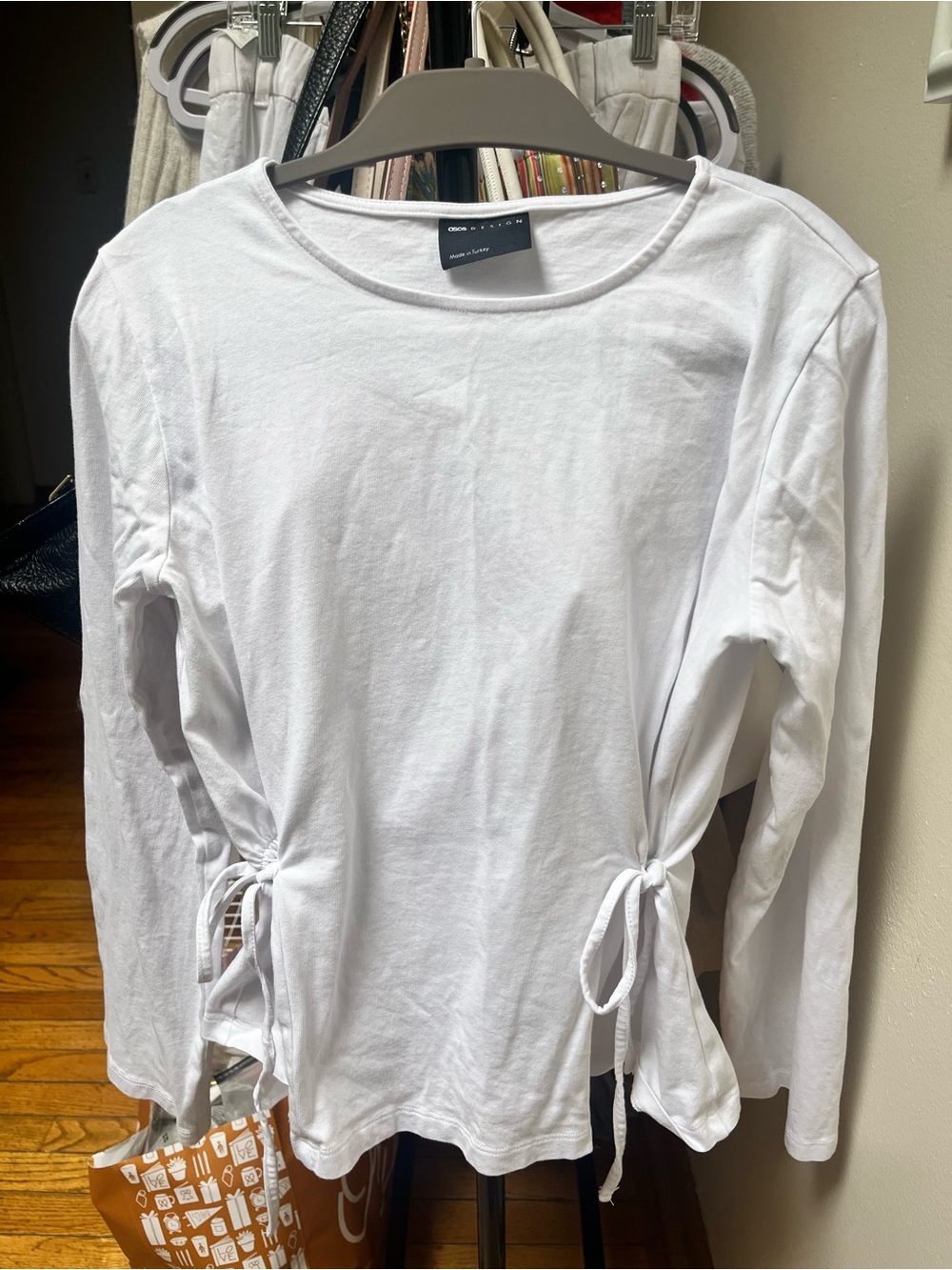 ASOS Long-Sleeve Side-Tie Top